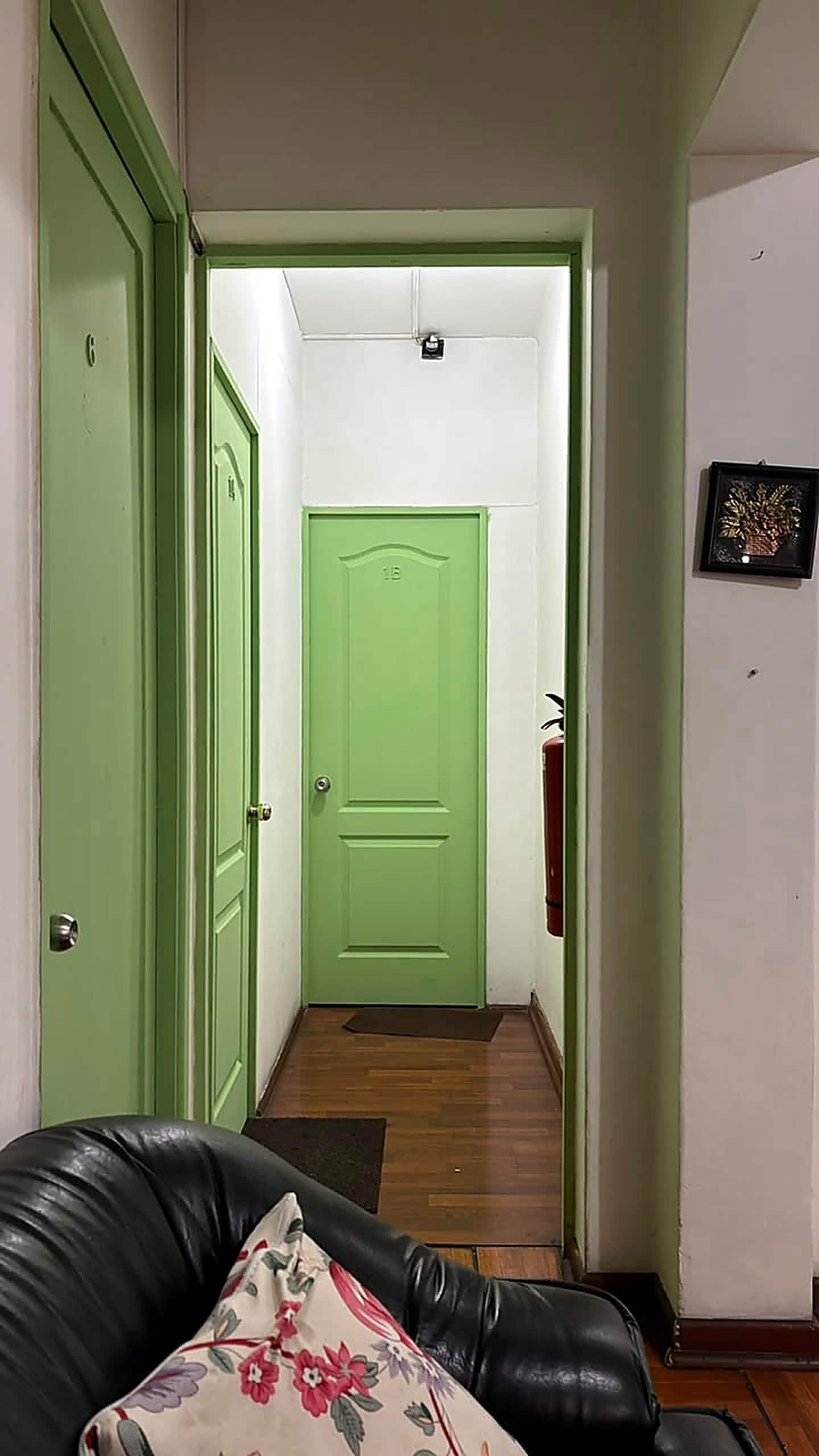 Pasillo interior