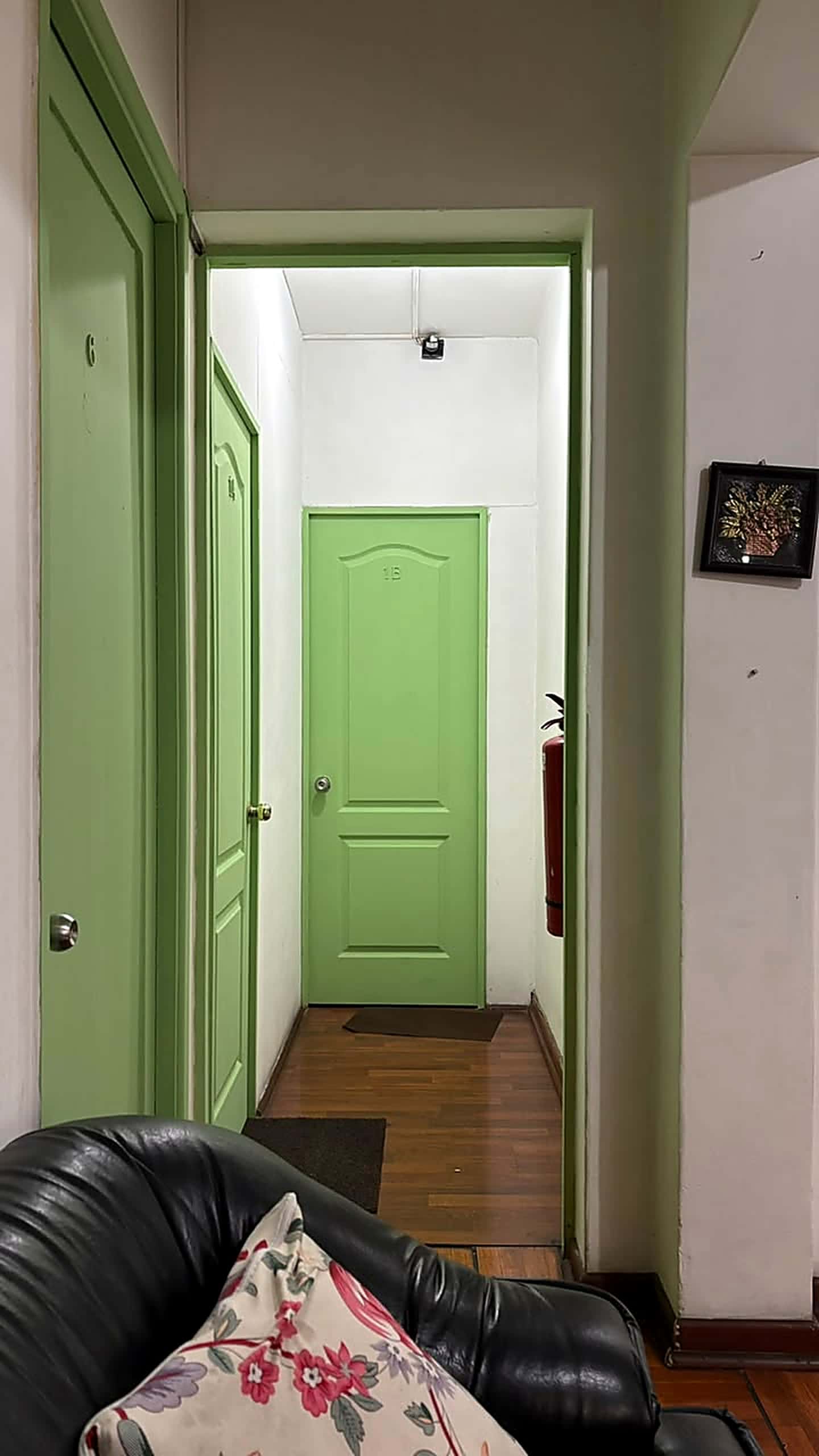 Puertas de las habitaciones